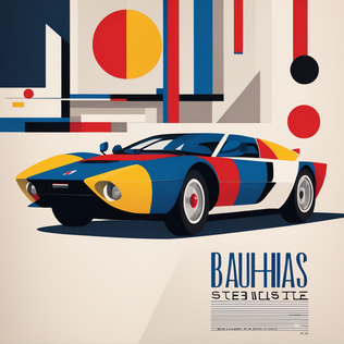 Bauhaus-Style Poster